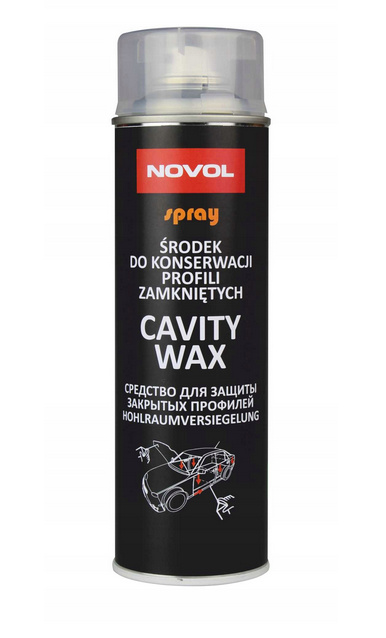 ŚRODEK DO PROFILI ZAMKNIĘTYCH NOVOL CAVITY WAX